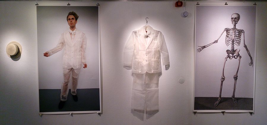 Utställning i Sandvikens konsthall 2014 med Anne Graham