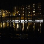 Nattbild Eskilstnaån